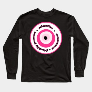 pink evil eye Long Sleeve T-Shirt